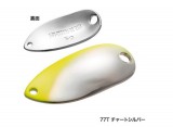 Shimano Cardiff Roll Swimmer Premium Plating 3.5g Chartreuse Silver 77T (5VTRM35R77)