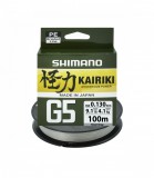 Shimano Kairiki G5 Braid Line 150m 0,13mm 4,1kg - Steel Gray- Original Japan Products (Ldm51Ue130150S)