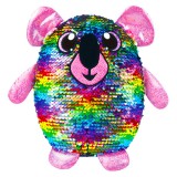 Shimmeez Simiflitter: koala figura - 20 cm, szivárvány