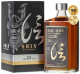 Shinobu Shin 10 éves Mizunara Oak Finish Malt Whisky (48% 0,7L)
