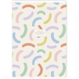 SHKOLYARYK Füzet, tűzött, A4, kockás, 40 lap, SHOLYARYK Notebook, vegyes (SB405229K)