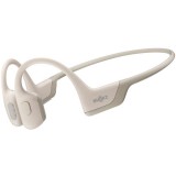 Shokz Openrun Pro Premium Bone Conduction Open-Ear Endurance Wireless Bluetooth Headphones Beige S810BG