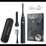 Shona Med Sonic Vision Pro Szónikus Elektromos Fogkefe Wireless kamerával - Fekete (SONIC VISION PRO CZARNA)