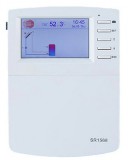 SID Napkollektor vezérlés SR1568 szolár szabályzó vezérlő kontroller 7 db érzékelővel