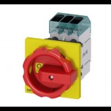 Siemens 3LD3054-0TK53 75kW panelre szerelhető piros-sárga főkapcsoló (3LD3054-0TK53)