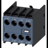 Siemens 3RH2911-1FA22 2NO+2NC homloklapi S00-S3 mágneskapcsolókhoz csavaros segédérintkező blokk (3RH2911-1FA22)