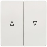 Siemens 5TG6214 DELTA I-SYSTEM redőnykapcsolóhoz titánfehér 2-es billentyű