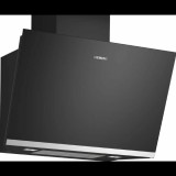 Siemens iQ500 LC81KAN60 konyhai szagelszívó Falra szerelhető Fekete, Rozsdamentes acél 432 m³/h A+ (LC81KAN60)