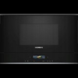 Siemens iQ700 BF722L1B1 mikróhullámú sütő Fekete Egyszerű mikrohullámú sütő Beépített 21 L 900 W (4242003906514)