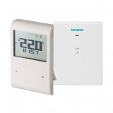 Siemens RDE 100.1RFS heti programozású, vezeték nélküli szobatermosztát szett