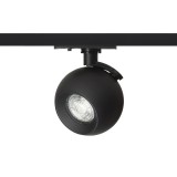 SIENA egyáramkörös sínre fekete 230V LED GU10 9W