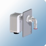 Sifone HL Ablaufe HL szifonkazetta készlet a HL 4000.0 lefolyó házba 1 mosógép csatlakoztatására