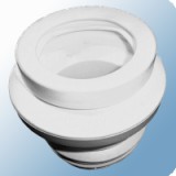 Sifone HL Ablaufe HL WC bekötőcsonk 0-2 cm excenterrel állítható és többrészes DN110 ajakos tömítéssel
