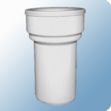 Sifone HL Ablaufe HL WC csatlakozó DN90 fehér 110/90 szűkítő ajakos tömítéssel