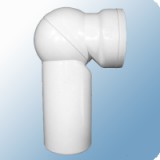 Sifone HL Ablaufe HL WC csatlakozó gömbcsuklós fokozat nélkül állítható 0 – 90° ajakos tömítéssel
