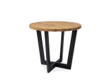 SIGNAL CONO - Asztal ø90 cm (tömör tölgy)