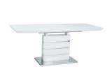 SIGNAL LEONARDO - Bővíthető étkezőasztal (140-180 cm) fehér
