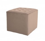 SIGNAL LORI Velvet - Puff (Bézs bársony)