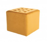 SIGNAL LORI Velvet - Puff (Curry sárga bársony)