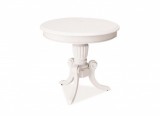 SIGNAL NEVADA D - Kerek asztal (fehér)