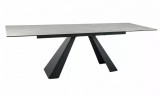 SIGNAL SALVADORE bővíthető étkezőasztal (160-240) - DIAMOND CREAM