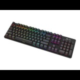 Silentium PC SPC Gear RGB Keyboard GK-540 Magna - US Layout - Black (SPG019) - Billentyűzet