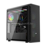 SilentiumPC Signum SG7V EVO TG ARGB Fekete (Táp nélküli) ablakos ATX ház (SPC250)
