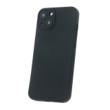 Silicon Case Apple iPhone 17 Pro (6.3) fekete szilikon tok