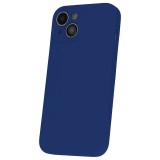 Silicon Case Apple iPhone 17 Pro Max (6.9) kameravédős szilikon tok királykék