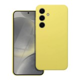 Silicon Case Honor X8c kameravédős szilikon tok citrom