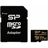Silicon Power 256GB High Endurance Golden Series MicroSD UHS-I U3 Memóriakátya + Adapter (SP256GBSTXDV3V1HSP)