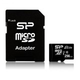Silicon Power 256GB microSDXC Class 10 UHS-I + adapterrel SP256GBSTXBU1V10SP