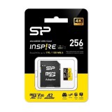 Silicon Power 256GB microSDXC Inspire UHS-1 U3 V30 A2 +adapterrel SP256GBSTXLA2V1NSP