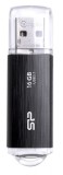 Silicon Power Blaze B02 USB flash meghajtó 16 GB USB A típus 3.2 Gen 1 (3.1 Gen 1) Fekete