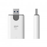 Silicon Power Combo USB 3.1 Card Reader kártyaolvasó fehér (SPU3AT3REDEL300W) (SPU3AT3REDEL300W) - Memóriakártya olvasó