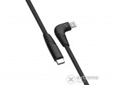 Silicon Power Kábel - USB Type-C to Lightning (Fekete, 1m, 60W, Apple MFi Certified)
