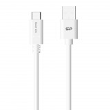Silicon Power LK10AC Boost Link USB Type-C - USB, 2.4A, 1m fehér töltő és adatkábel
