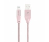 Silicon Power LK35AL USB-A - Lightning rózsaszín