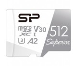 Silicon Power memory card Superior Micro SDXC 512G