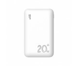 Silicon Power QS58 Power Bank 20000mAh QC3.0 White