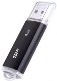 Silicon Power Ultima U02 USB flash meghajtó 4 GB USB A típus 2.0 Fekete