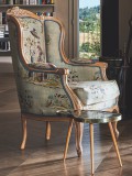 Silik Bergère fotel, Barokk stílusú “bergère”