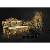 Silik Eolo 3-személyes kanapé, II. cat. F szövettel