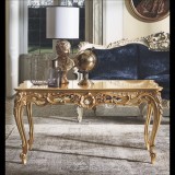 Silik Ermes dohányzóasztal kristálylappal, II. cat.