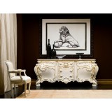 Silik Minerva 2-ajtós tálalószekrény 3 fiókkal, II. cat.