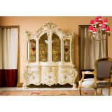 Silik Minerva 2-üvegajtós tálalószekrény