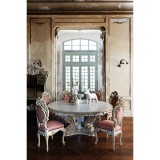 Silik Minerva kerek étkezőasztal 200x200 cm