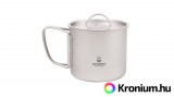 Silverant Titánium bögre fedővel 350 ml
