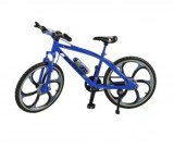 SilverHome 1:10 Méretarányú MTB Modellkerékpár - kék – Részletgazdag Gyűjtői Biciklimodell