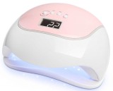 SilverHome BQ V5 120W profi UV/LED műkörmös lámpa - fehér- pink